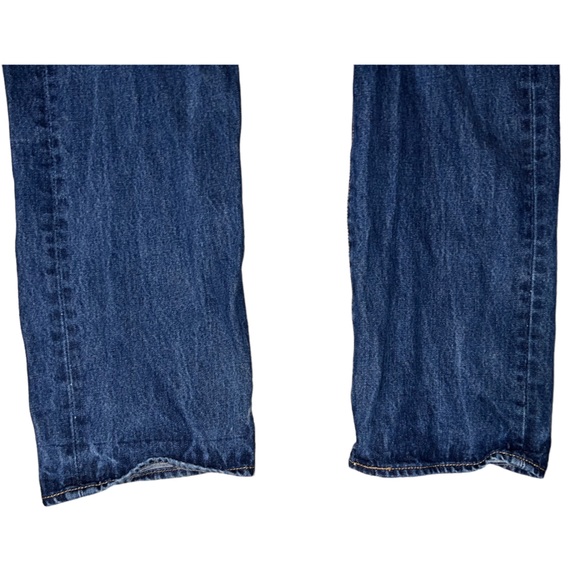 Levi’s 501 Dark Wash Button Fly Jeans Men’s Size W40 L34 - Picture 7 of 7